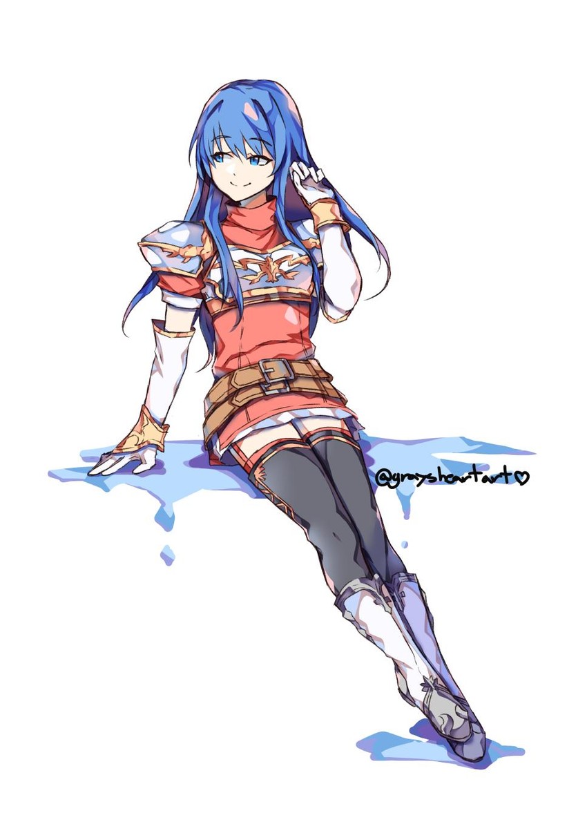 caeda (fire emblem and 1 more) drawn by graysheartart