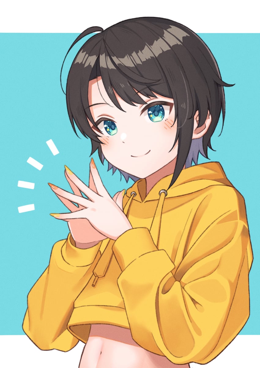 oozora subaru (hololive) drawn by apple_(zdj0266)