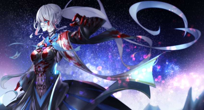 morgan le fay (fate and 1 more) drawn by s_kazne
