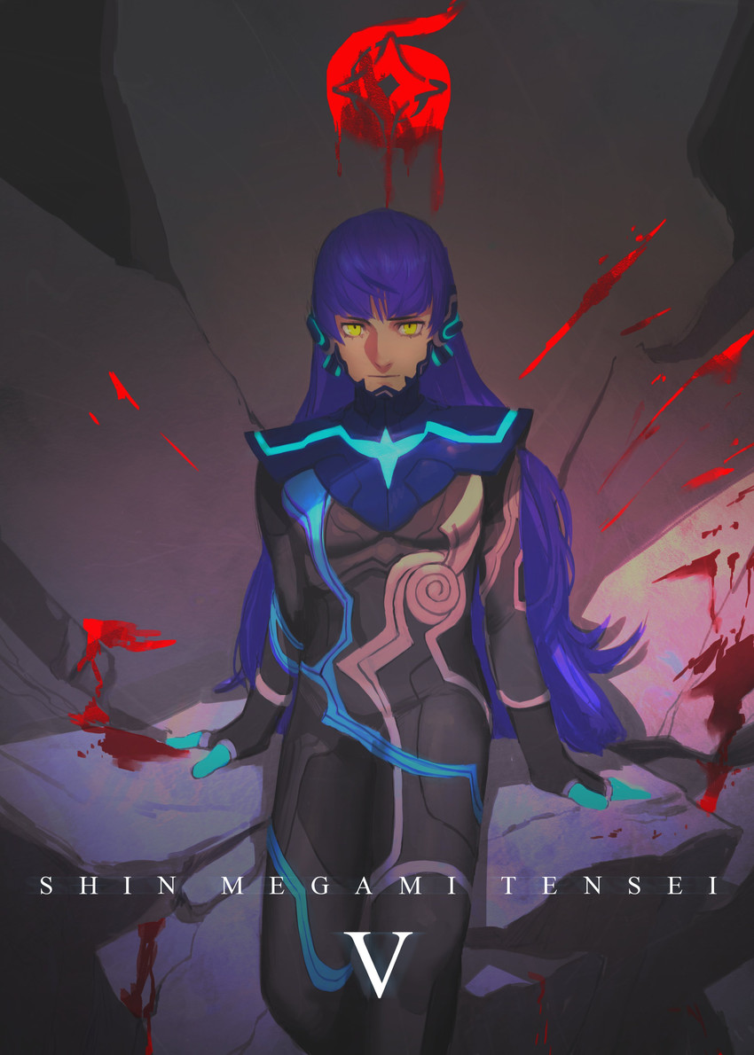 protagonist (shin megami tensei and 1 more) drawn by philipposole