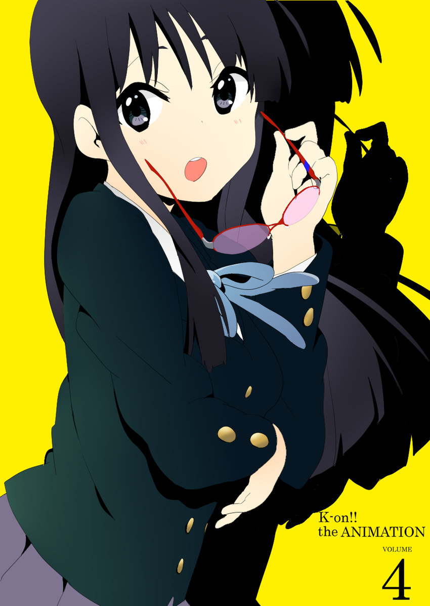akiyama mio (persona and 2 more) drawn by poruka