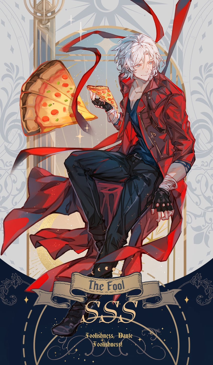 dante (devil may cry and 1 more) drawn by lolvivianli