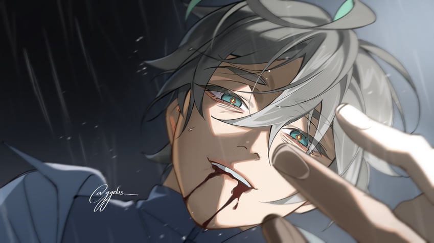 kaveh and ivan (genshin impact and 1 more) drawn by ggelus