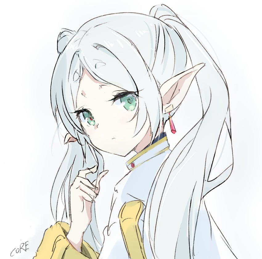 frieren (sousou no frieren) drawn by core_(mayomayo)