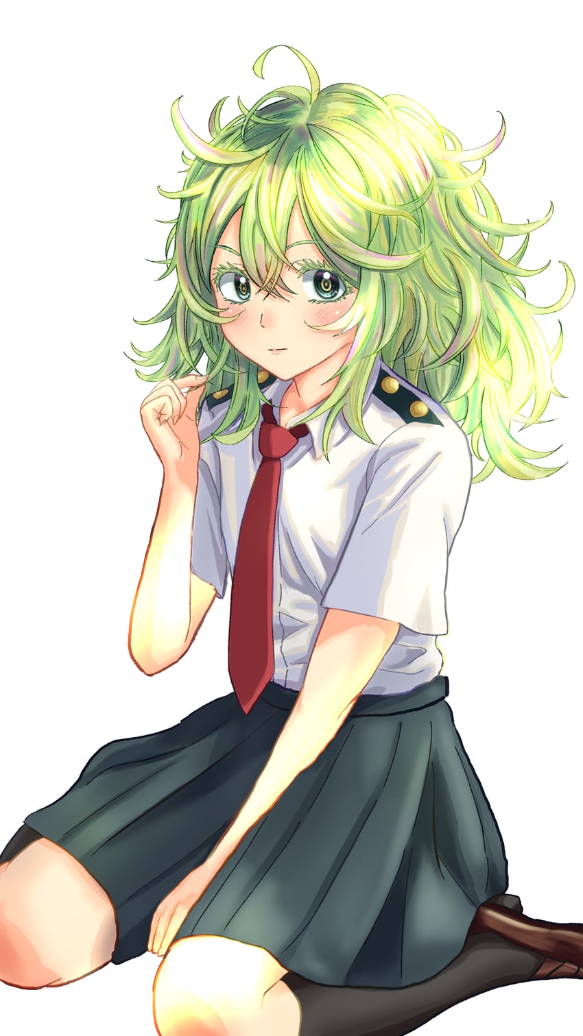 hagakure toru (boku no hero academia) drawn by amai_to_mato