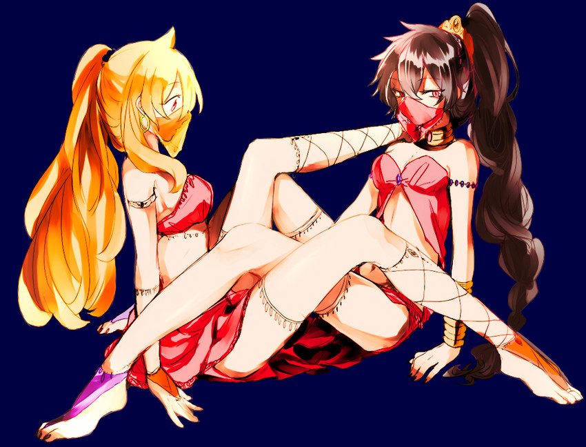 alibaba saluja and judal (magi the labyrinth of magic) drawn by mizuno_(iori-amu)