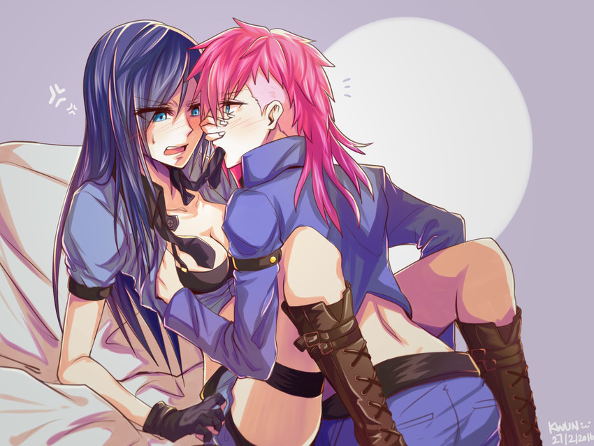 vi, caitlyn, officer caitlyn, and officer vi (league of legends) drawn by xiao_guan