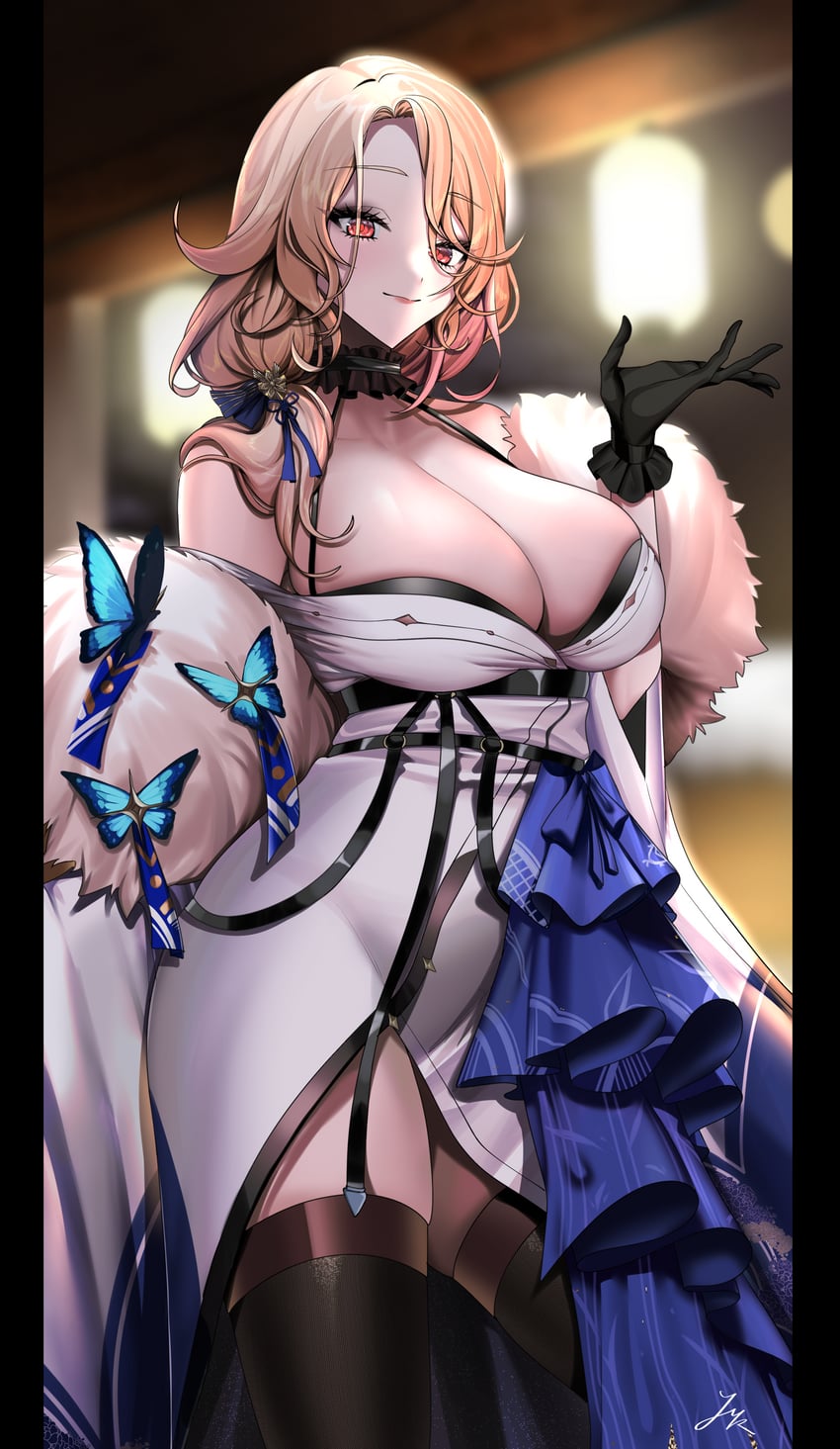 ludmilla (goddess of victory: nikke) drawn by ymr_yamero