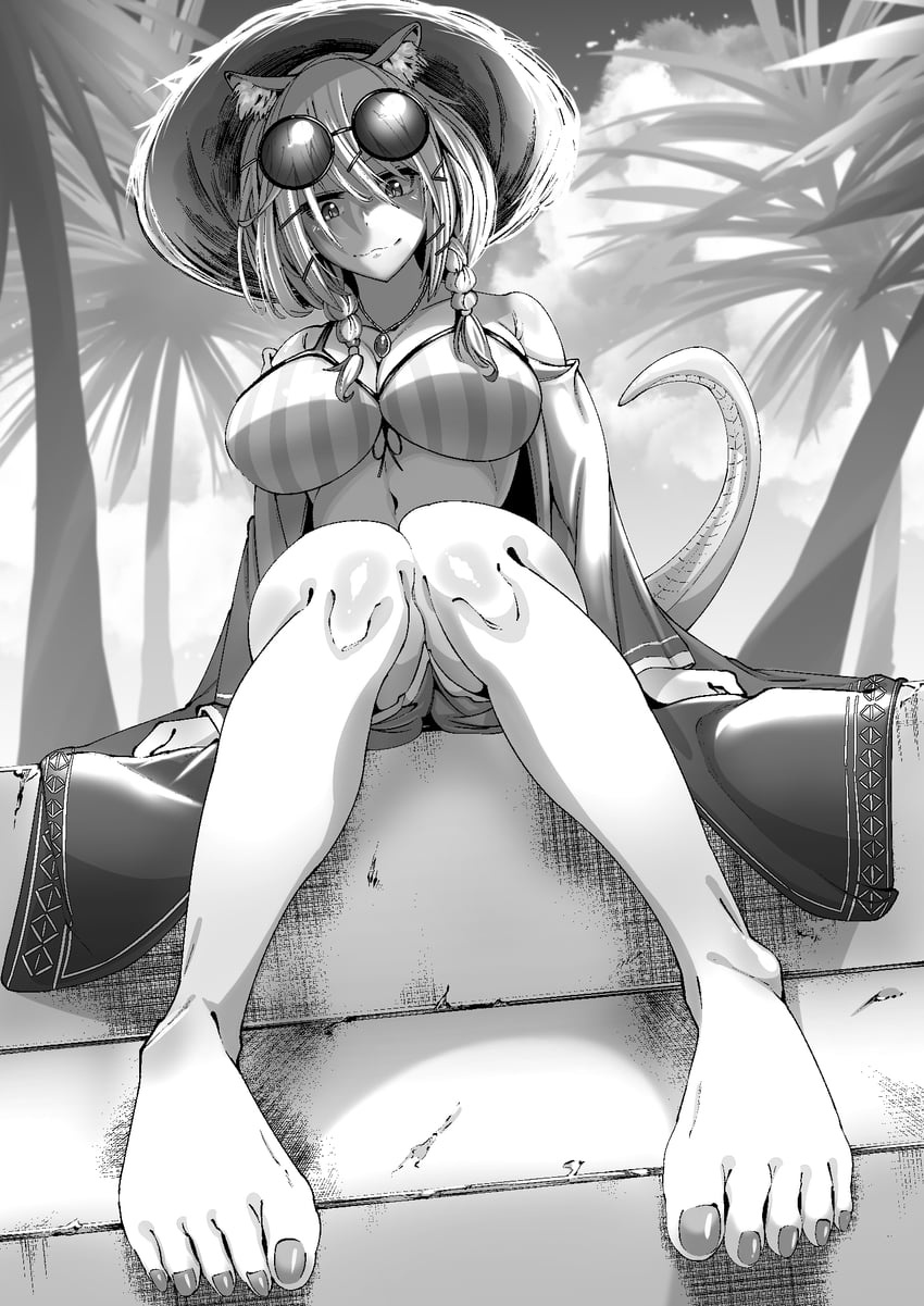 utage (arknights) drawn by zonberu_tsukiji