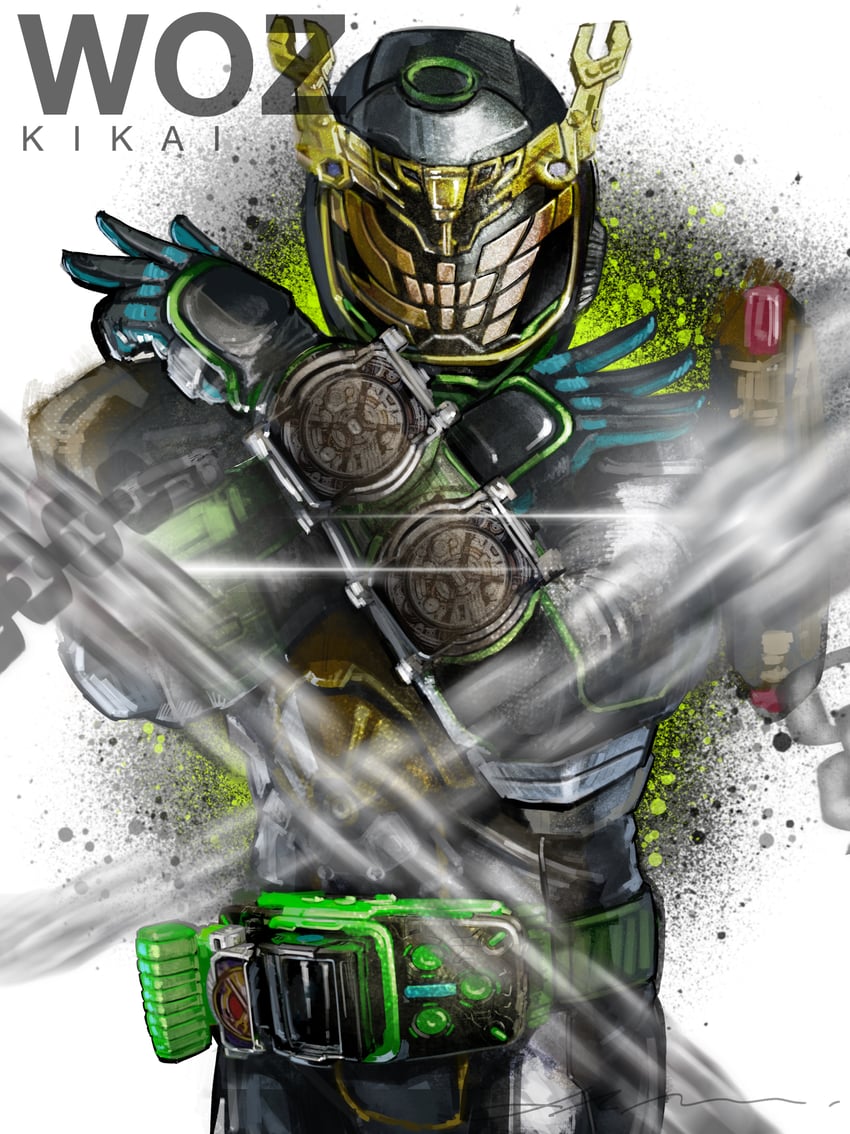 kamen rider woz (kamen rider and 1 more) drawn by yygnzm