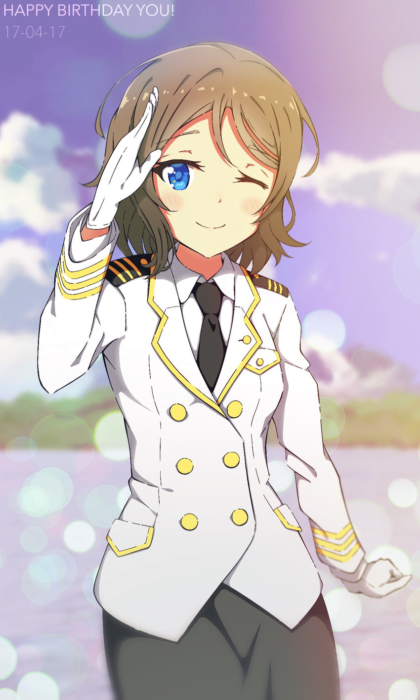 watanabe you (love live! and 1 more) drawn by senguyen1011