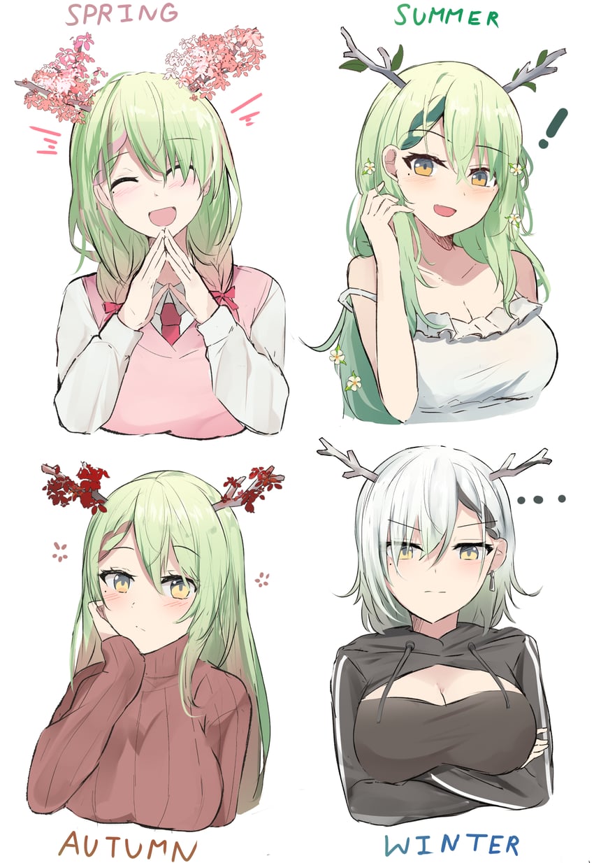 ceres fauna (hololive and 1 more) drawn by shuuzo3