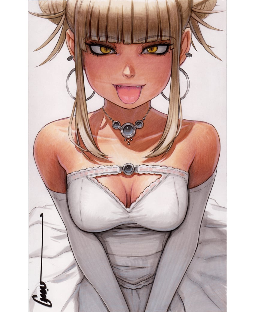 toga himiko (boku no hero academia) drawn by omar_dogan