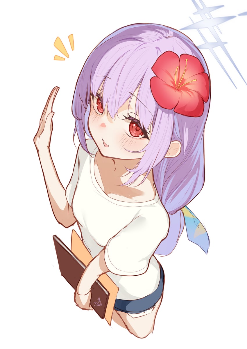 atsuko (blue archive) drawn by tachibana_shiori_(suica_112)