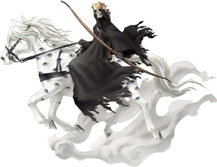 white rider (shin megami tensei and 1 more) drawn by kazuma_kaneko