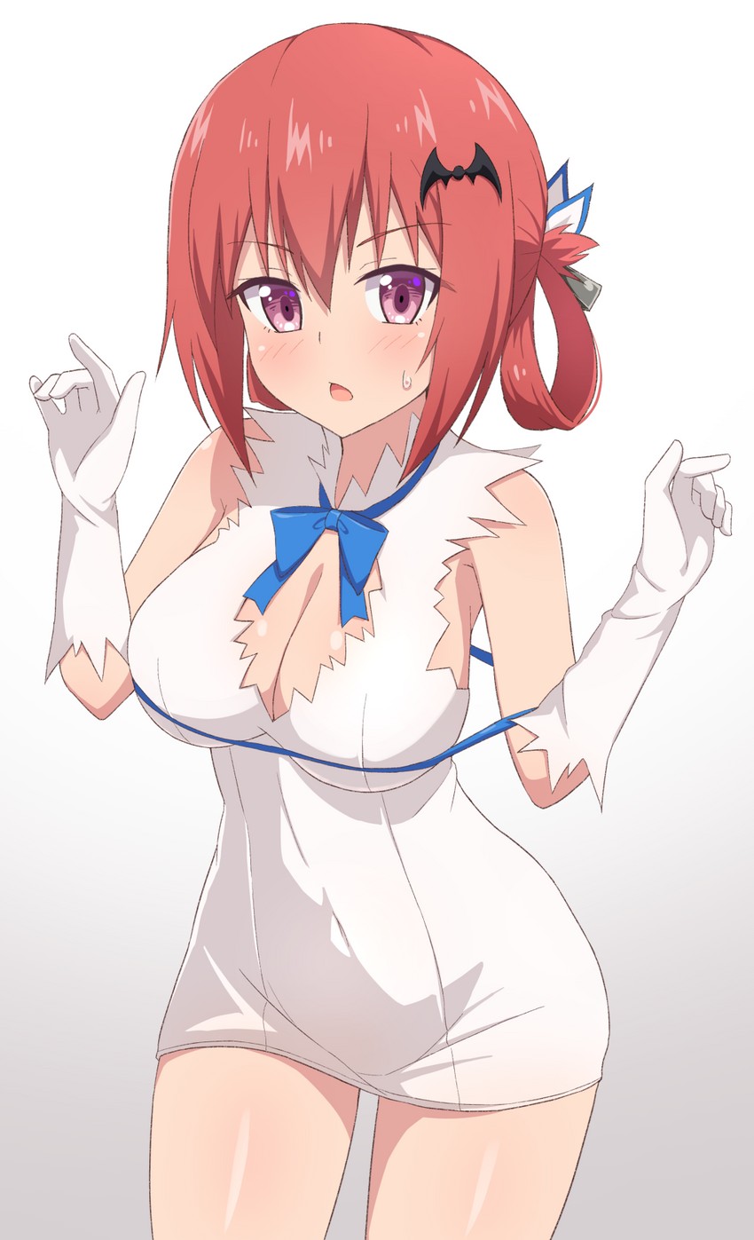hestia and satanichia kurumizawa mcdowell (dungeon ni deai wo motomeru no wa machigatteiru darou ka and 1 more) drawn by nyaroon