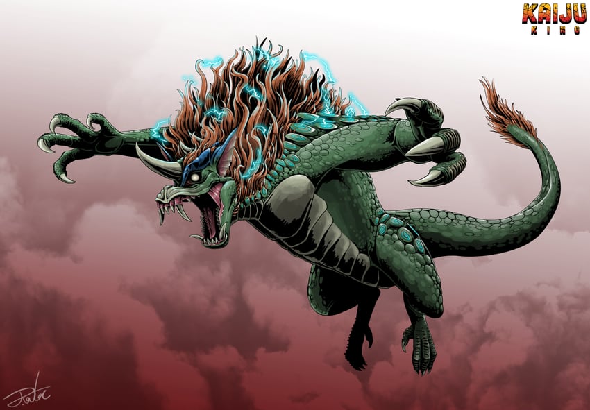 salunga (godzilla and 1 more) drawn by gugenheim98