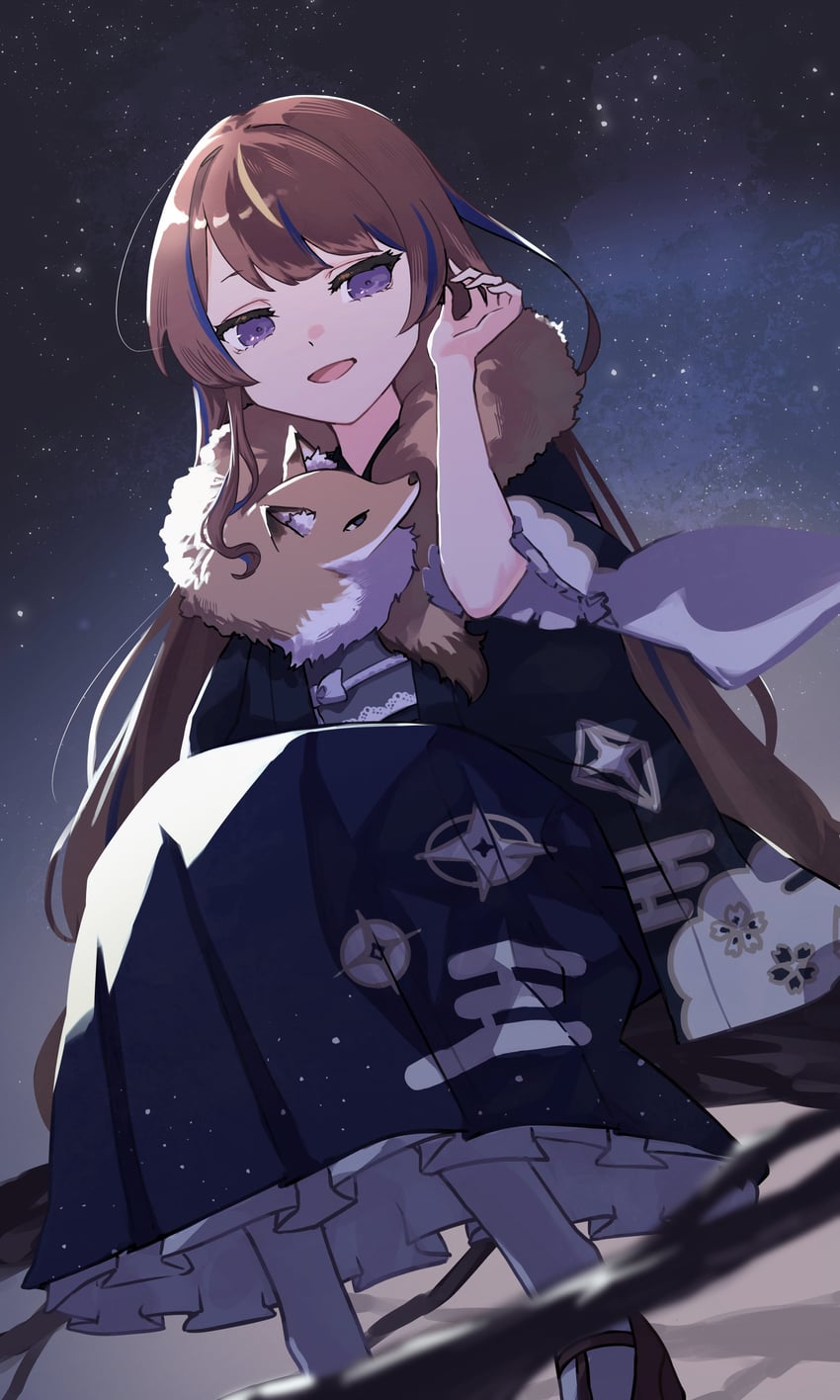 anya melfissa (hololive and 1 more) drawn by futomoy