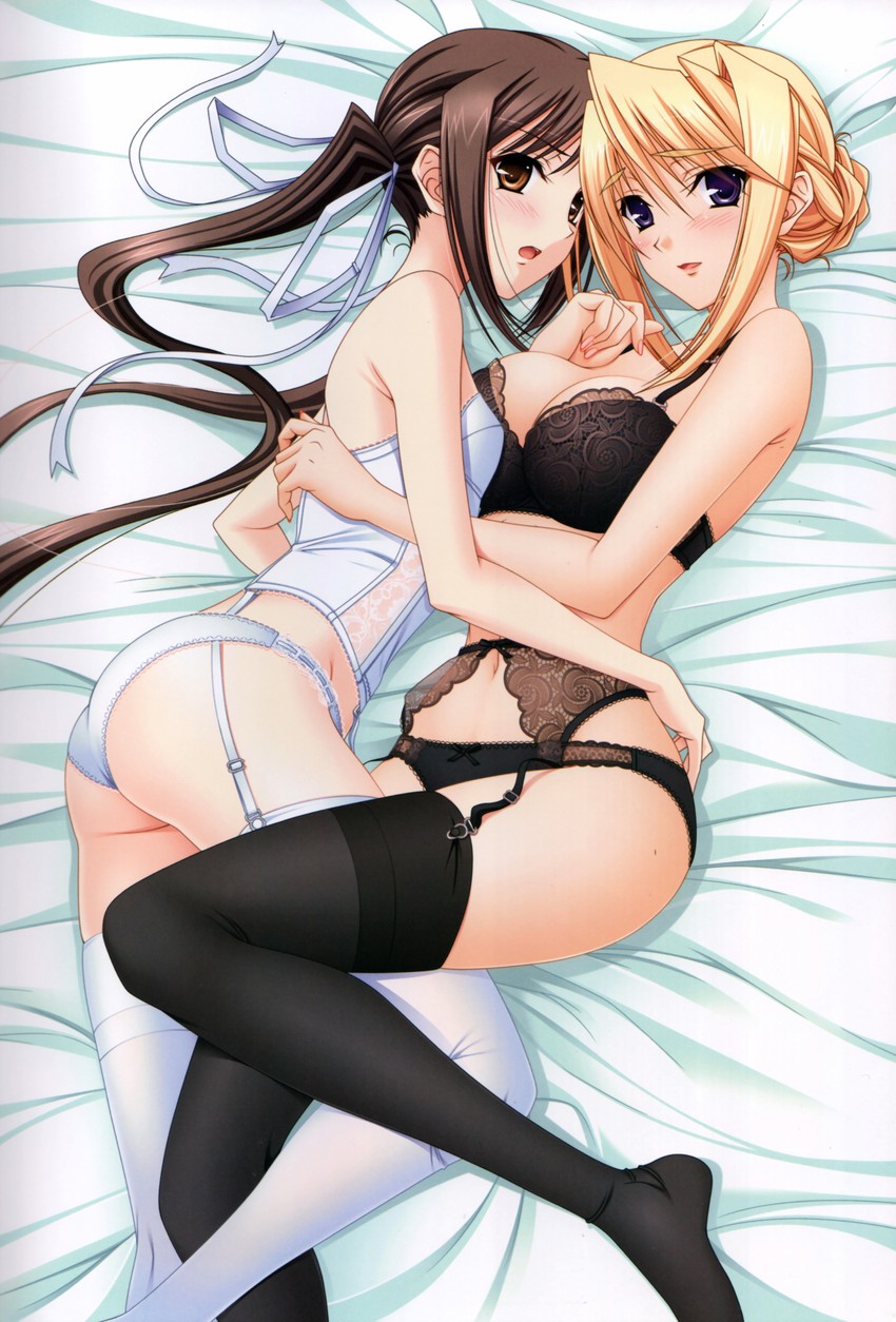 silvia van hossen and houjouin seika (princess lover) drawn by komori_kei