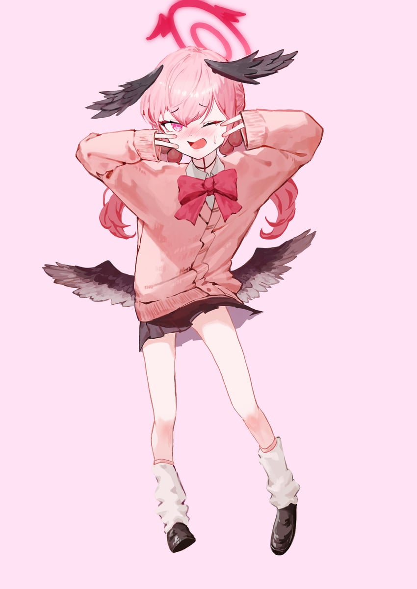 koharu (blue archive and 1 more) drawn by kongaru_123