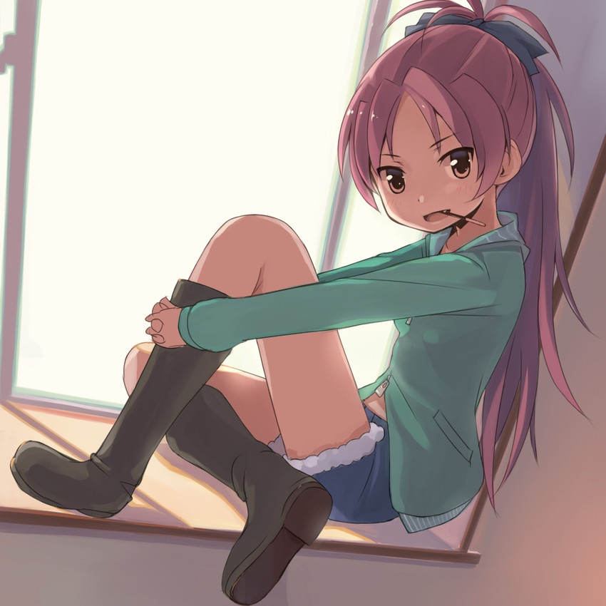 sakura kyoko (mahou shoujo madoka magica) drawn by umeboshitora