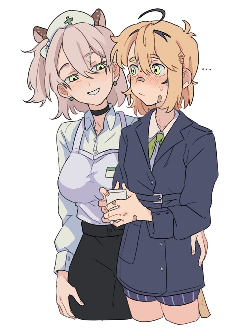 nimi nightmare and dooby (indie virtual youtuber) drawn by addendium