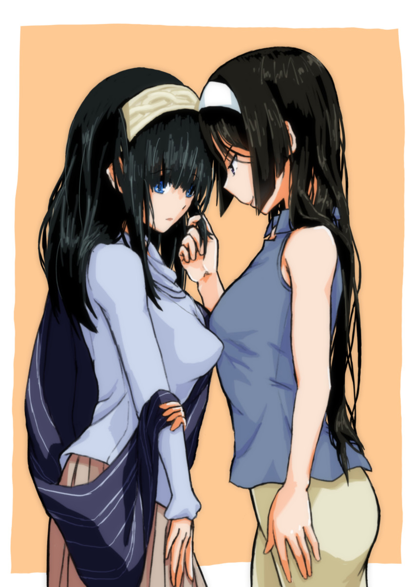 sagisawa fumika and irisu fuyumi (idolmaster and 2 more) drawn by yutoride