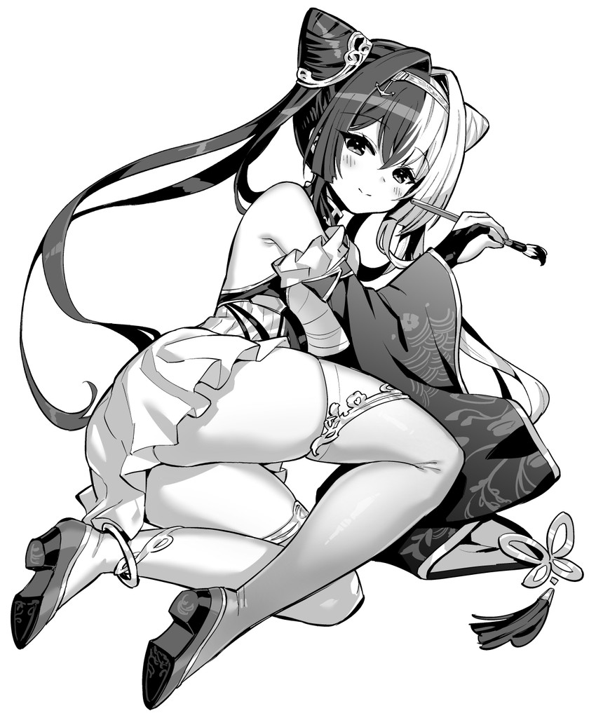 ying swei (azur lane) drawn by hori_(hori_no_su)