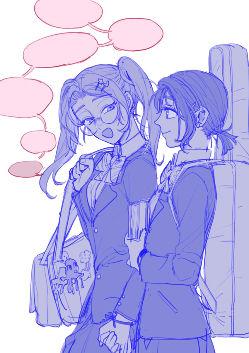 sua and mizi (alien stage) drawn by tuxiaoning_not