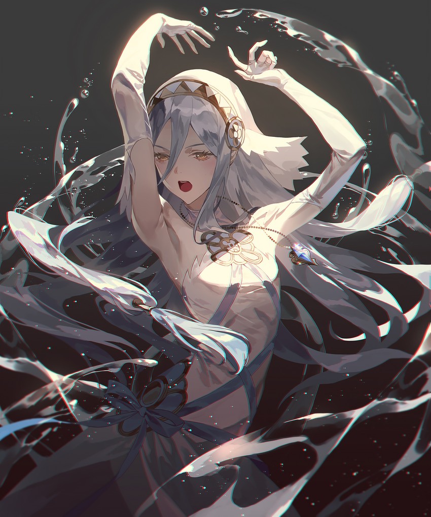azura (fire emblem and 1 more) drawn by fajyobore