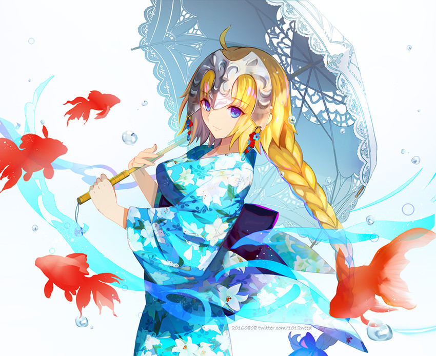 jeanne d'arc (fate and 1 more) drawn by weed_(astarone)