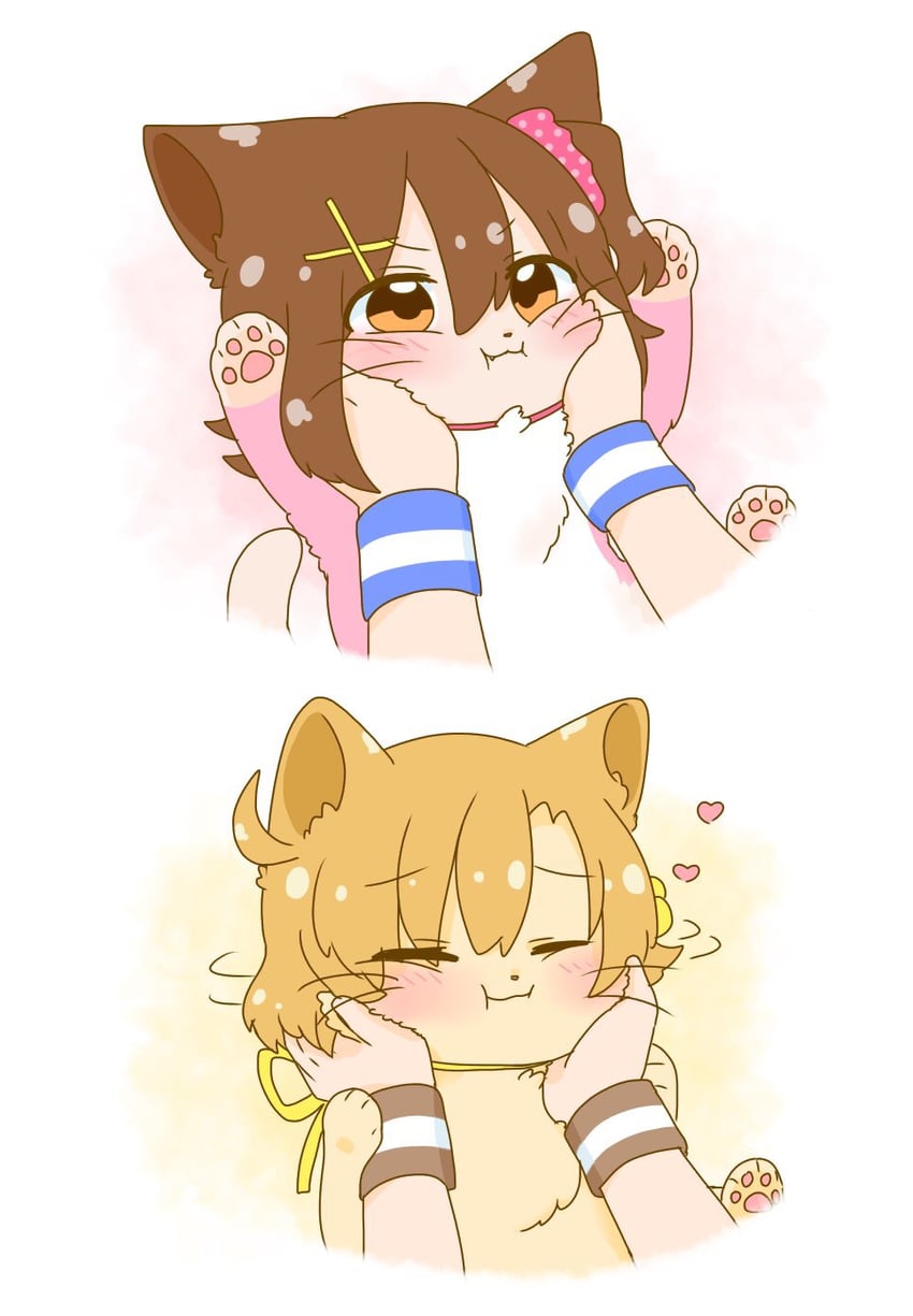 kasuga mirai and yabuki kana (idolmaster and 1 more) drawn by hutaba