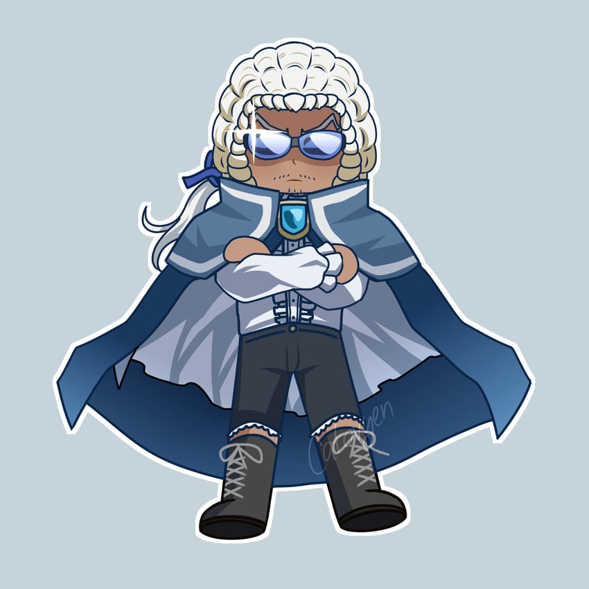 johann sebastian bach (classicaloid) drawn by catovyen