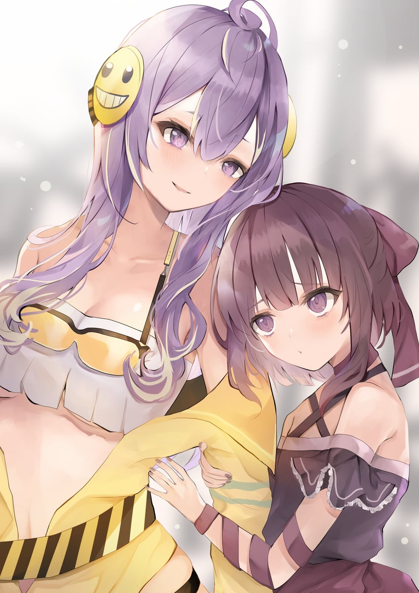 fallenshadow and vividly vivi (indie virtual youtuber) drawn by hiiro60