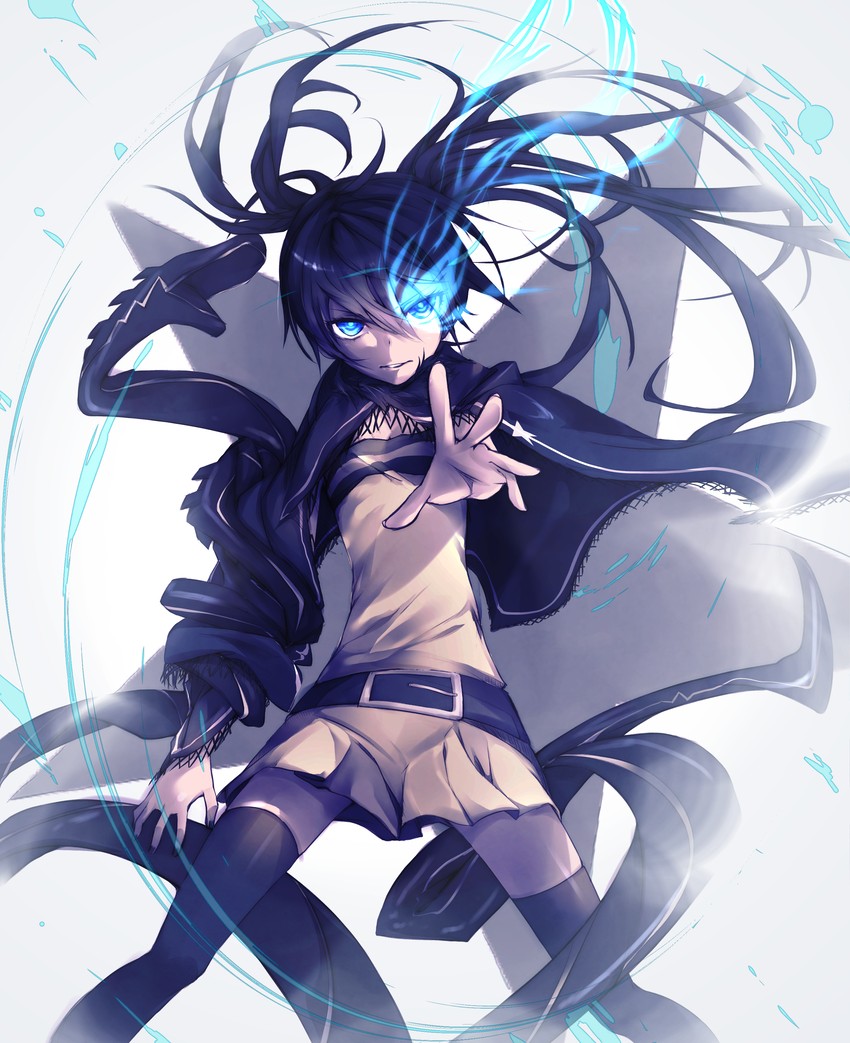 black rock shooter and ron (black rock shooter and 1 more) drawn by takka_(aegis9294)