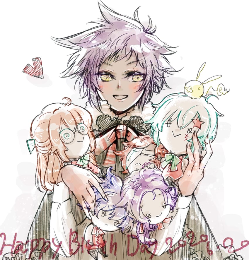 allen walker, timcanpy, road kamelot, cross marian, nea d campbell, and 1 more (d.gray-man) drawn by kozuuu