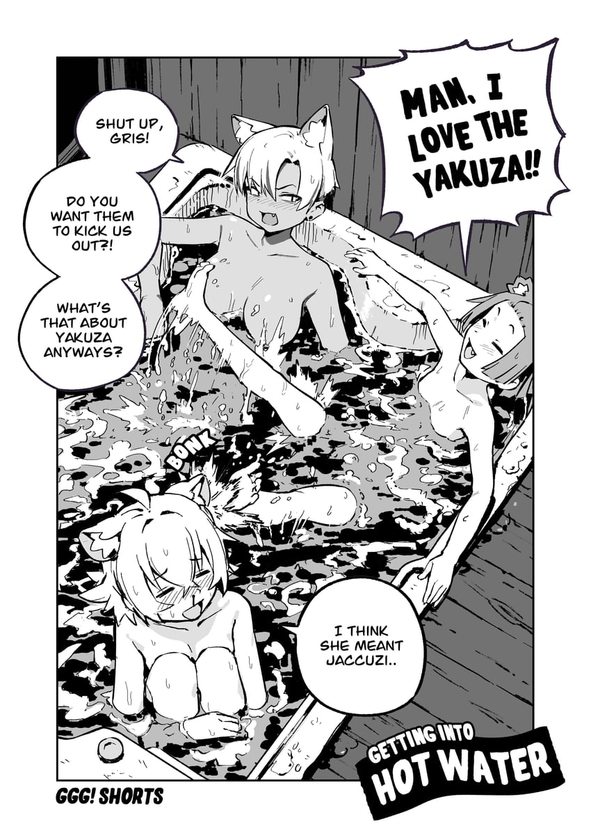 gris, kara, and perl (go! go! gris!) drawn by vertigris