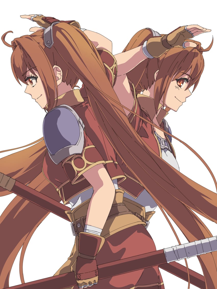 estelle bright (eiyuu densetsu and 1 more) drawn by chiharu_(9654784)