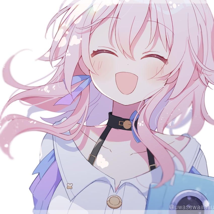 march 7th (honkai and 1 more) drawn by uwasewau
