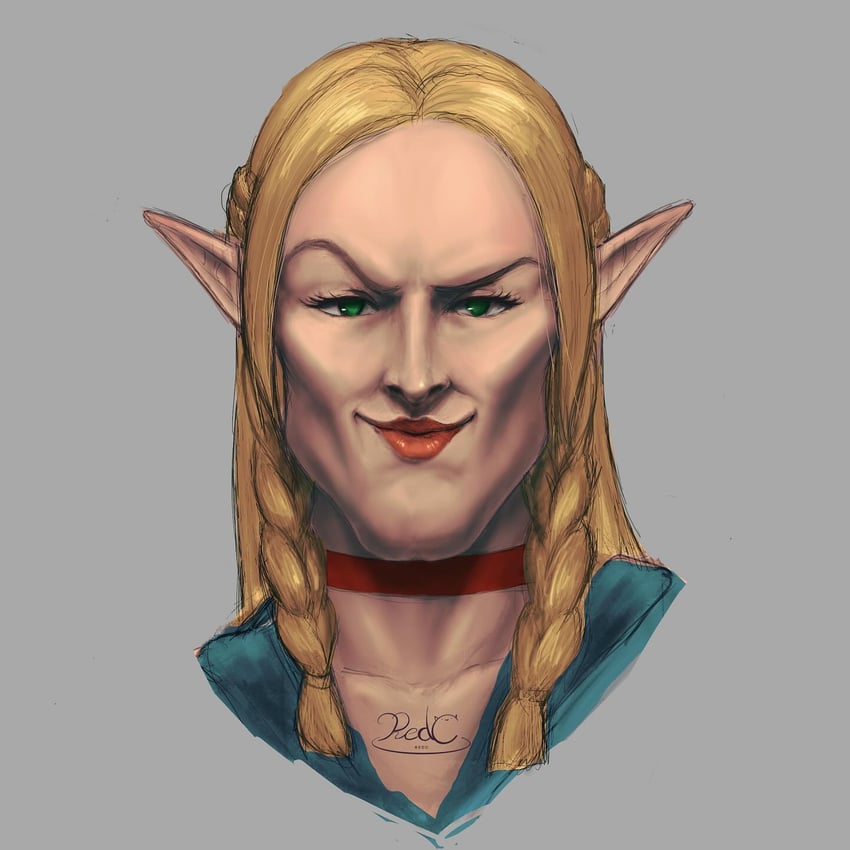 marcille donato, shapeshifter, and shapeshifter marcille (dungeon meshi) drawn by redc0928