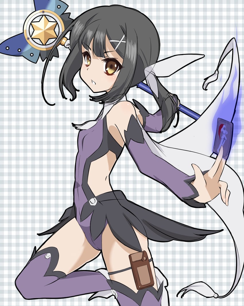 miyu edelfelt, magical sapphire, and saber class (fate and 1 more) drawn by sygh