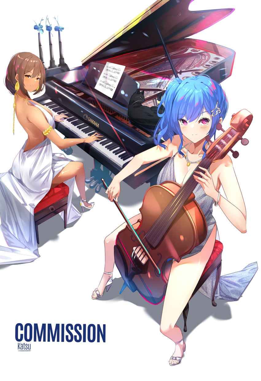 st. louis and south dakota (azur lane and 1 more) drawn by katsuu
