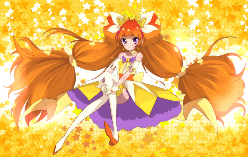 amanogawa kirara and cure twinkle (precure and 1 more) drawn by haru_(nature_life)
