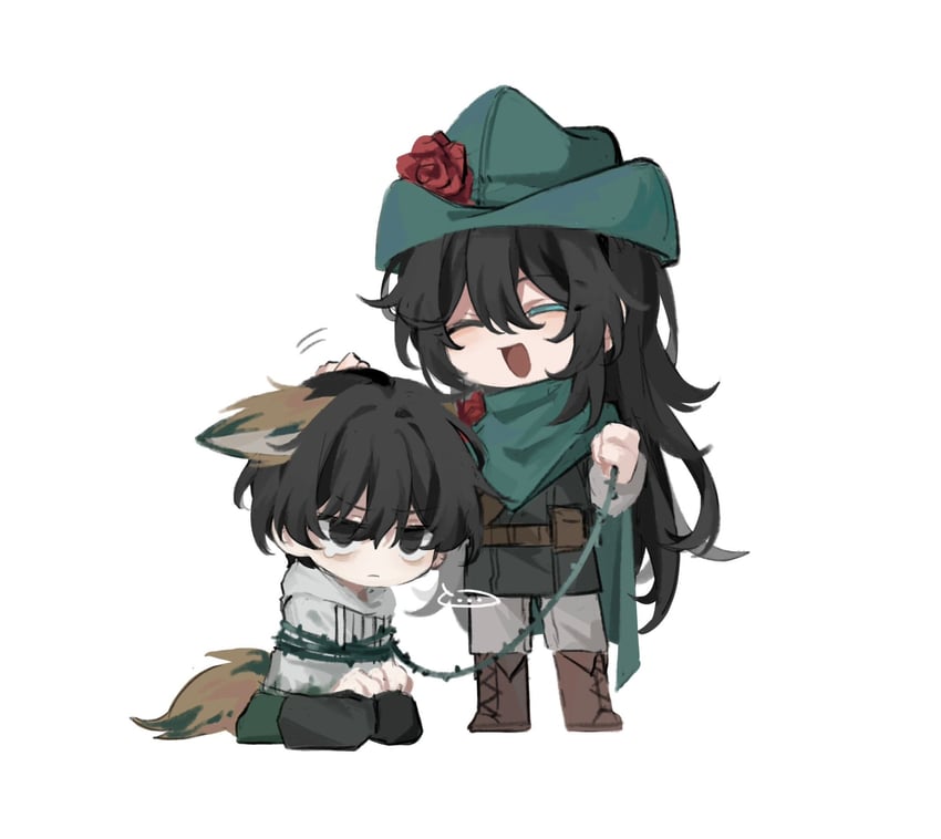 yi sang and hong lu (project moon and 1 more) drawn by wuzinan19