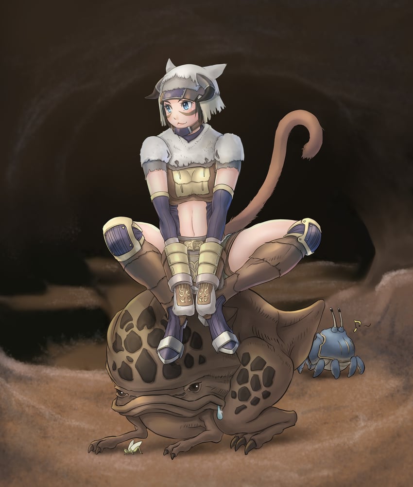 adventurer and beastmaster (final fantasy and 1 more) drawn by cactus41747280