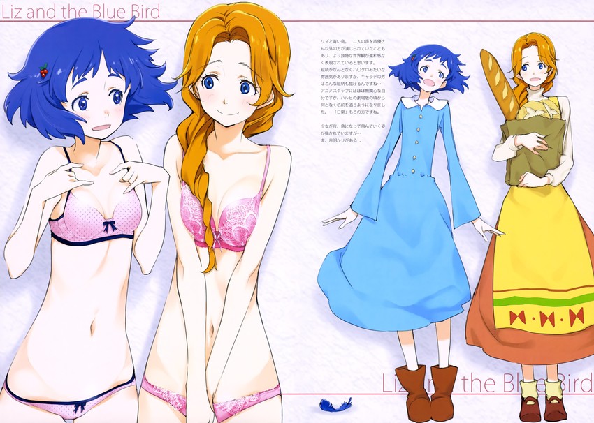 girl and liz (hibike! euphonium and 1 more) drawn by kurashima_tomoyasu