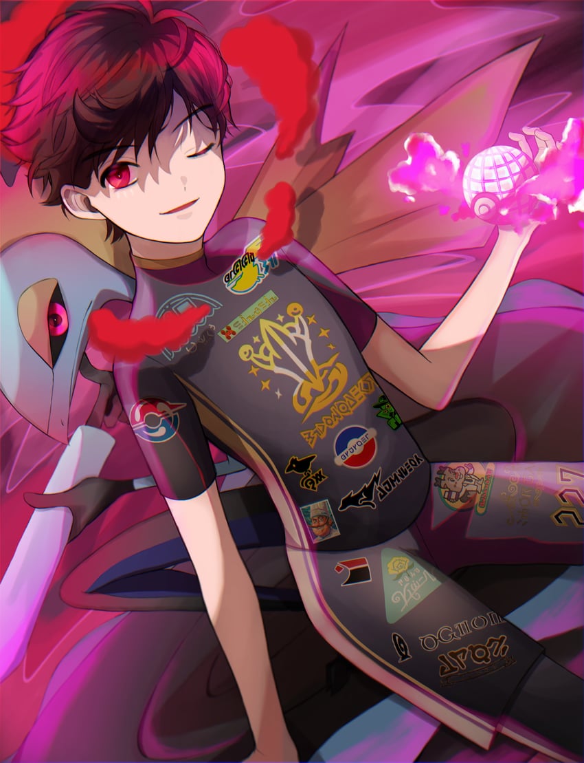 victor, inteleon, and gigantamax inteleon (pokemon and 1 more) drawn by umekobushi