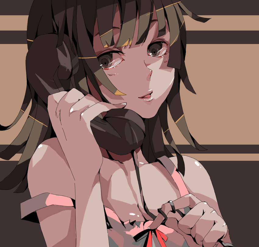 sengoku nadeko (monogatari and 2 more) drawn by xxing