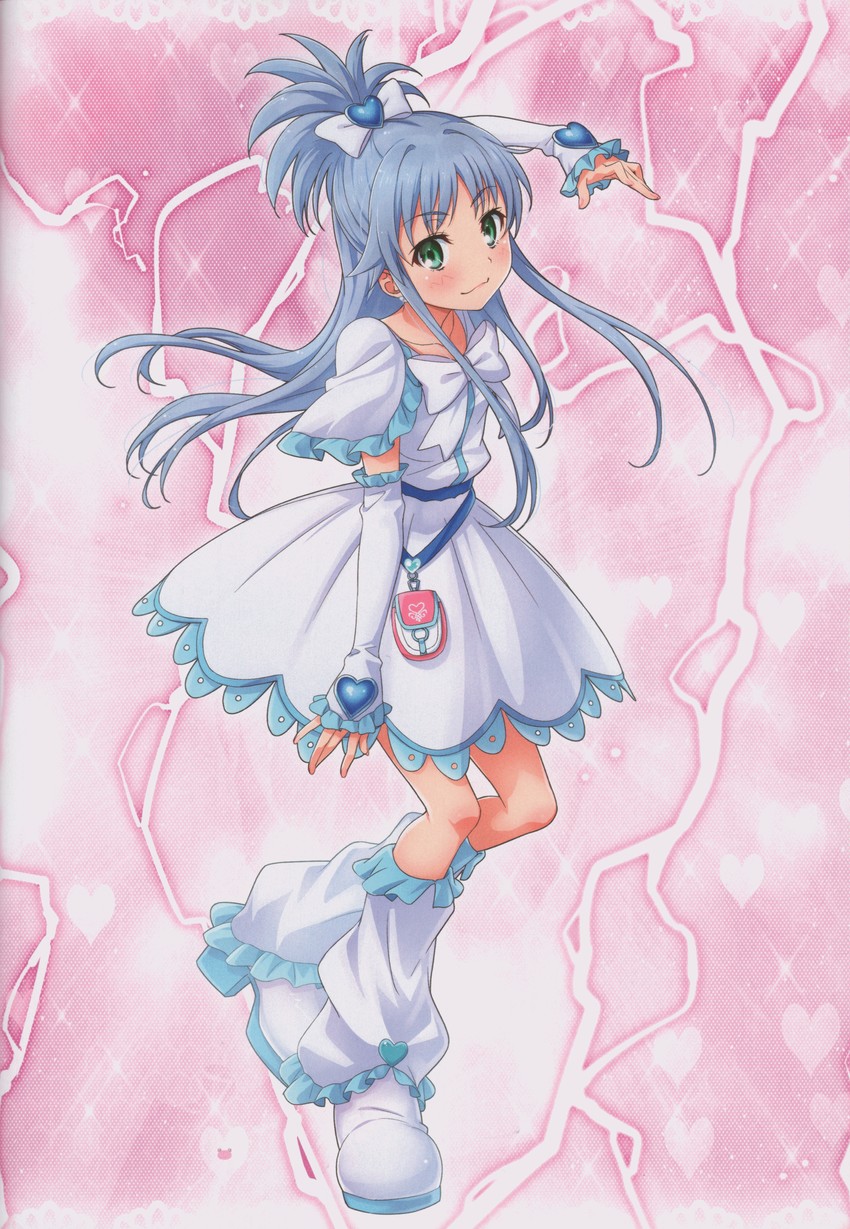 index and cure white (precure and 3 more) drawn by isshi_pyuma