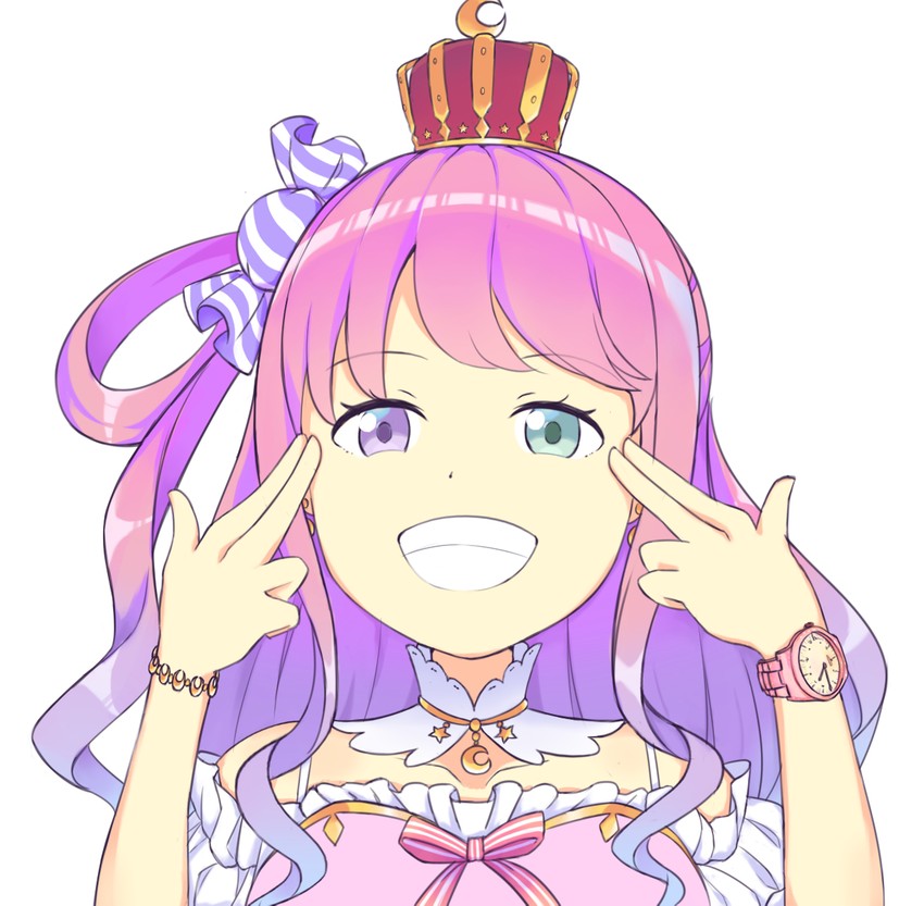 himemori luna and dababy (hololive and 1 more) drawn by destinyuu081
